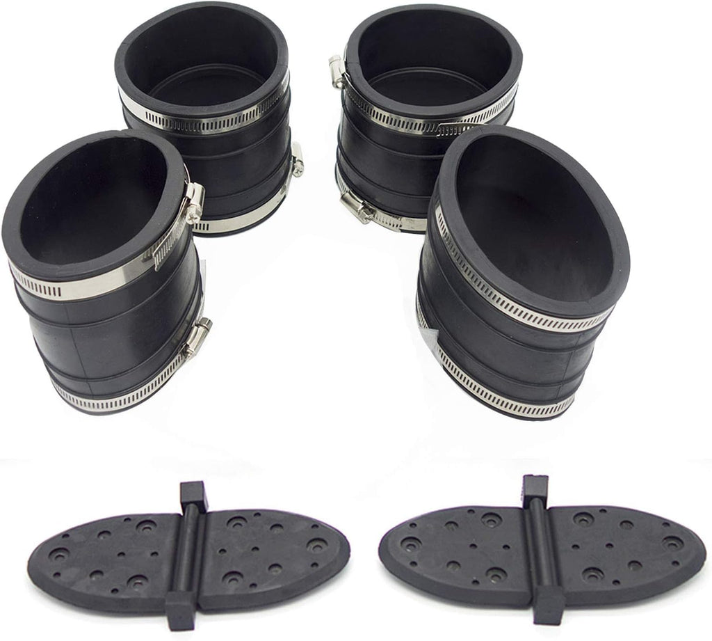 Exhaust Y-Pipe Kit Hose Bellow Pack of 2 Z730