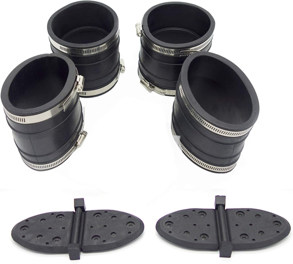 Exhaust Y-Pipe Kit Hose Bellow Pack of 2 Z730