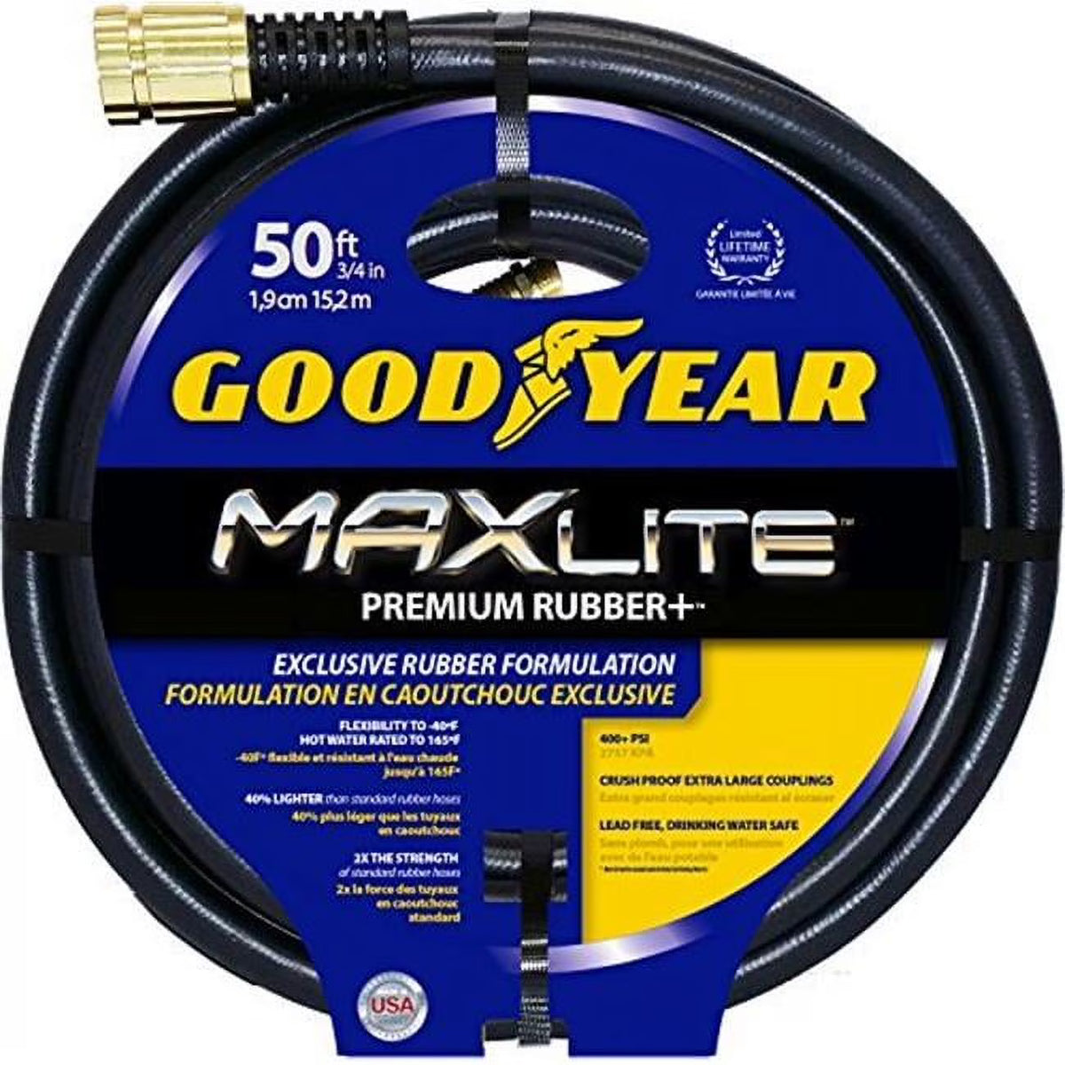 Goodyear Rubber Hose 0.625 in. x 50 ft. M912