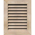 28-in W x 22-in H Vertical Gable Vent Unfinished Smooth Pine K343354