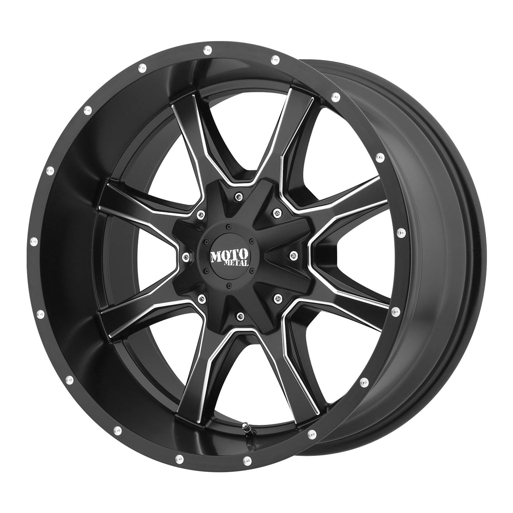 20x10 Satin Black Milled Wheel V340470