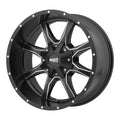 20x10 Satin Black Milled Wheel V340470