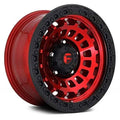 Candy Red Wheel with Black Ring J8712