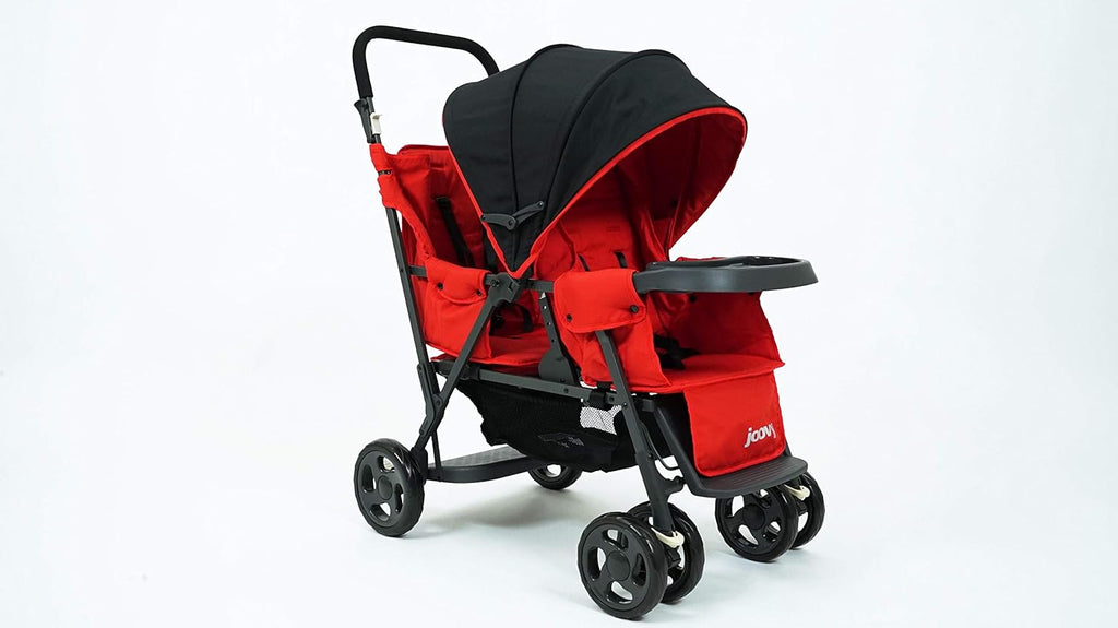 Black Stand-On Tandem Stroller C499