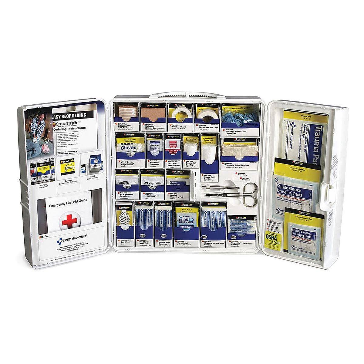 206 Piece Plastic First Aid Cabinet L7146