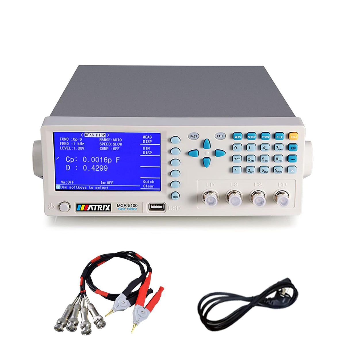 Digital Tester for Capacitance Resistance Inductance Accuracy 0.15% 100Hz-10kHz I409959