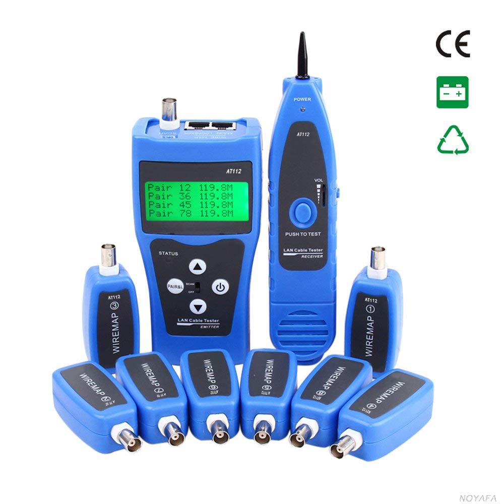 Network Ethernet LAN Phone Tester with 8 Far-end Jacks Z404073