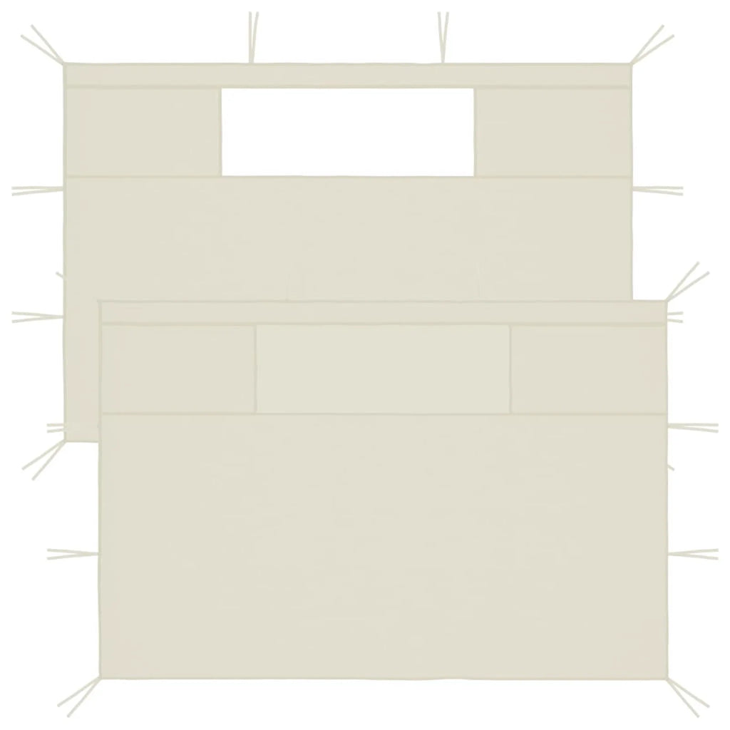 Gazebo Sidewalls with Windows 2 pcs O739
