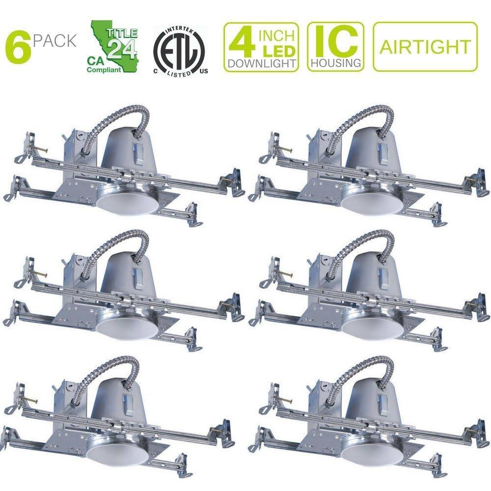 6 Pieces LED Recessed Lighting T172