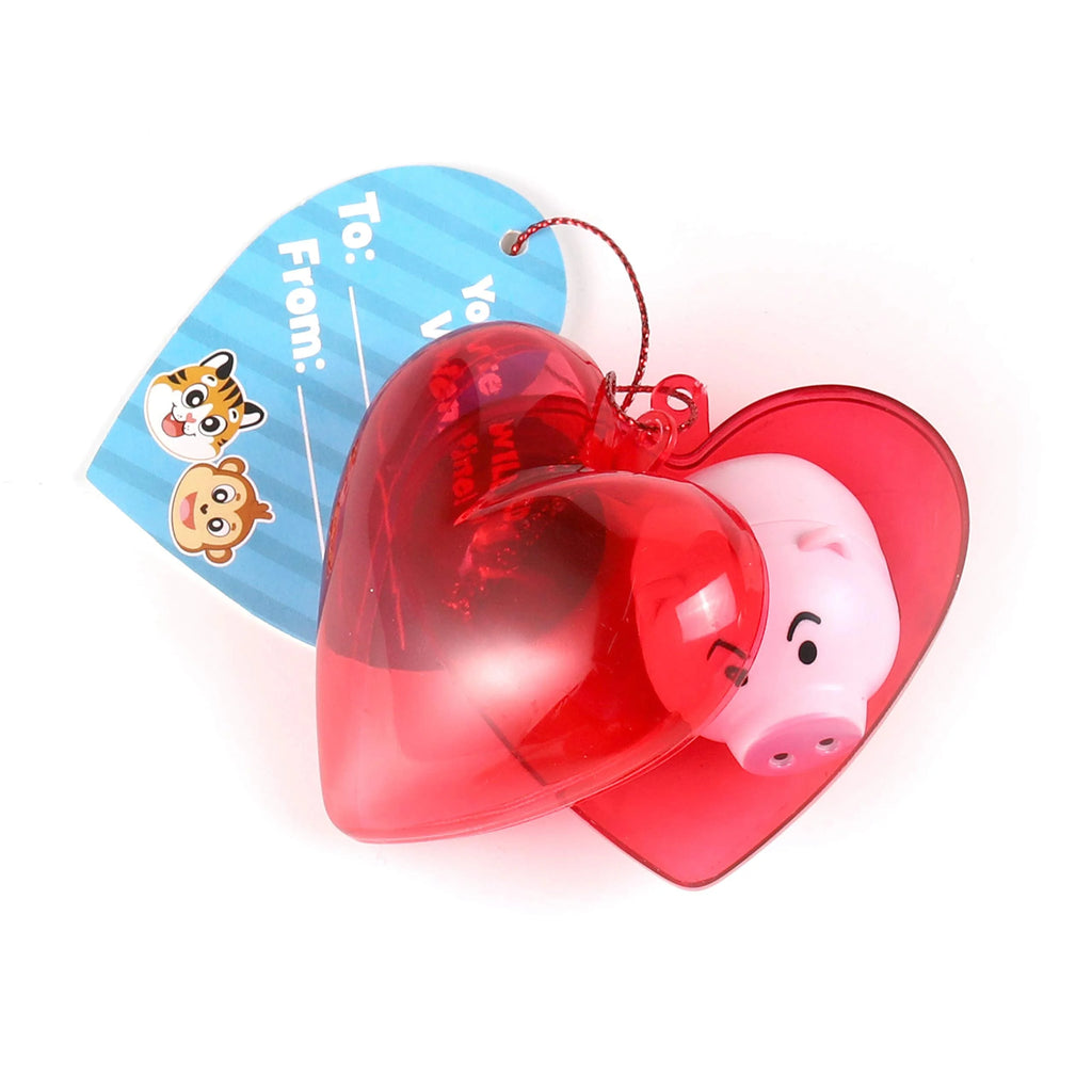 28 Pack Kids Valentine Toys Cars Party Favors Set with Cards H839176