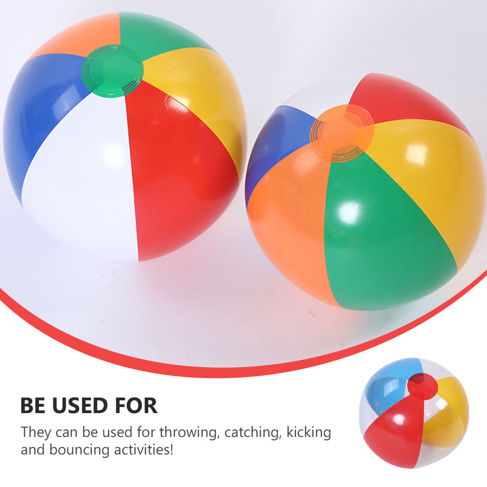 3Pcs Inflatable Beach Ball Pool Water Toy O29344