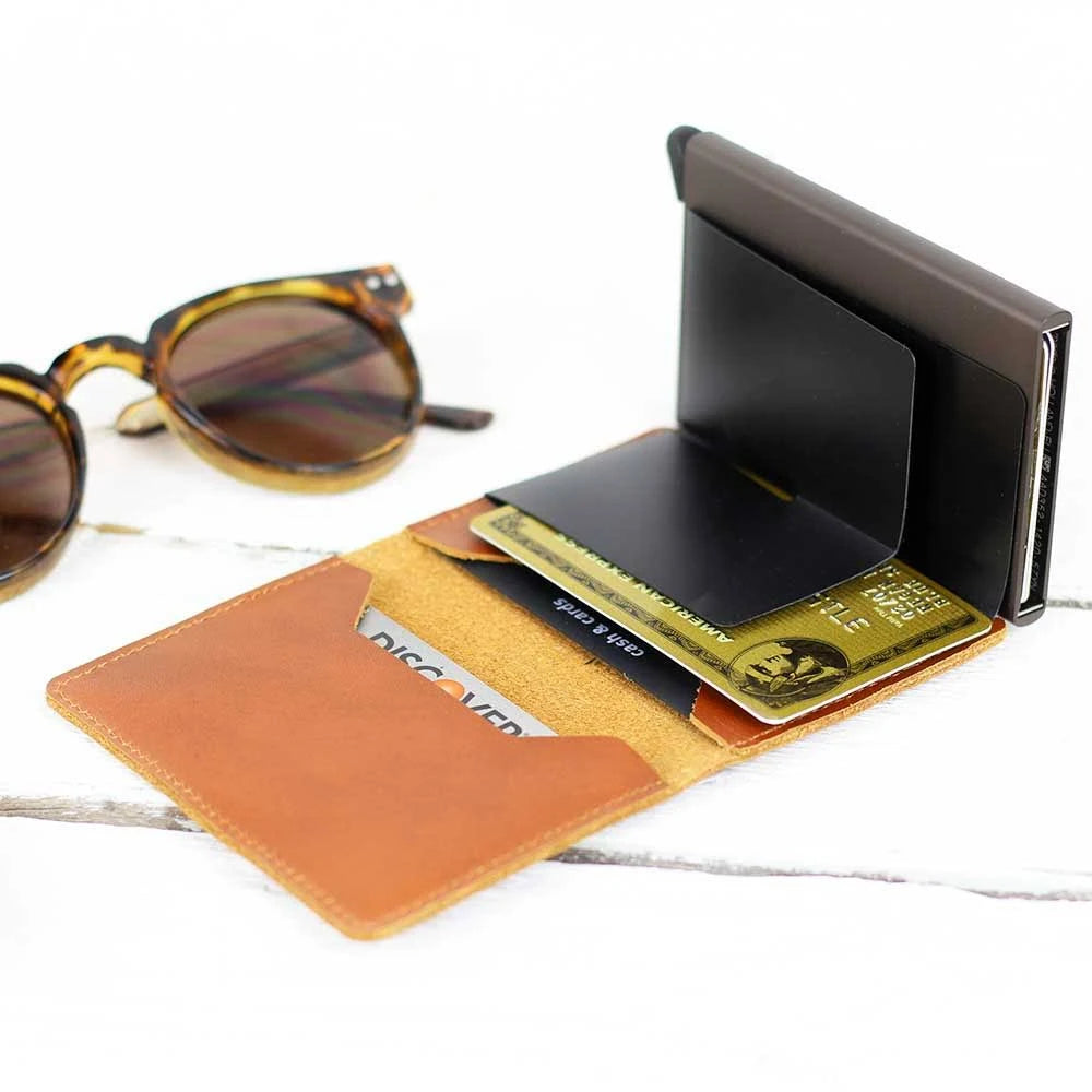 Veg Caramello-Sand Slim Wallet E585595