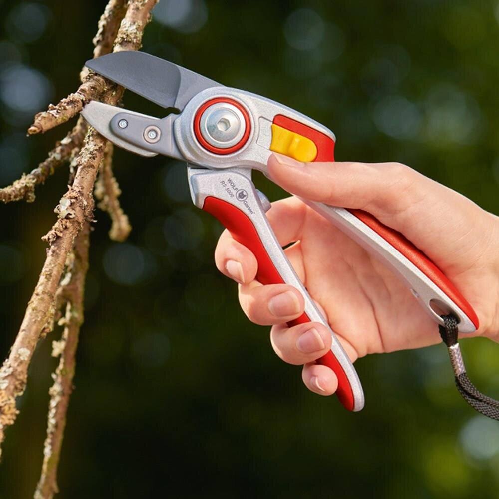 Red Aluminium Secateurs R34851