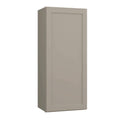 Sterling Gray Finish Laminate Shaker Wall Kitchen Cabinet 18 in. x 42 in. x 12 in. D919
