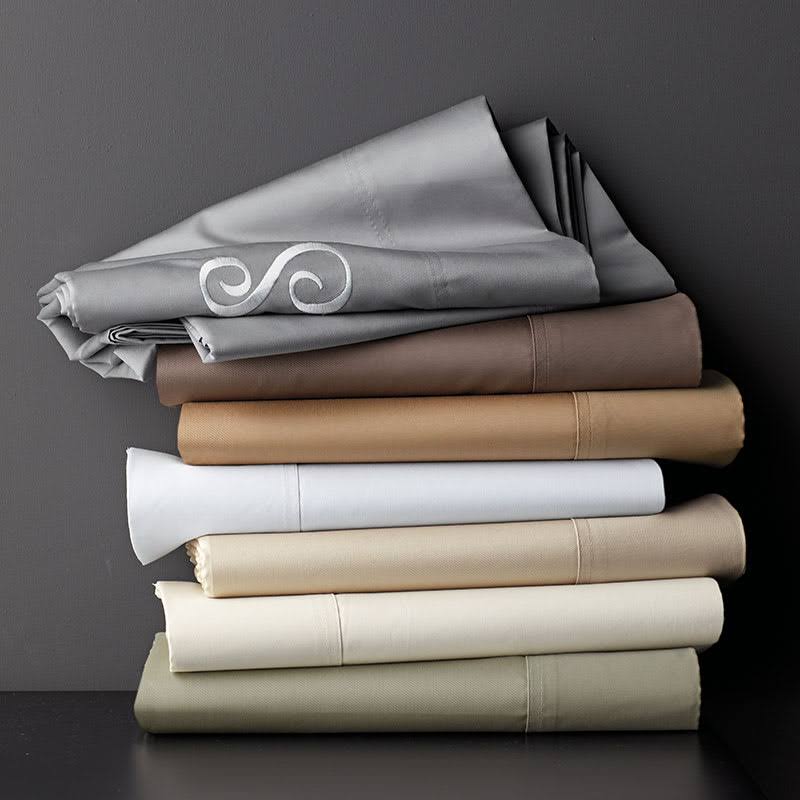 Midnight Blue 450 Thread Count Supima Cotton Sateen California King Deep Pocket Sheet S122098