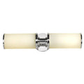 Chrome Double Wall 2-Light Bath Bar R99174