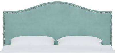 Twin Headboard in Velvet Caribbean Q321892