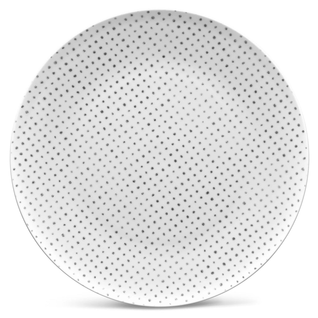 Grey Set of 4 Dinner Plates G190