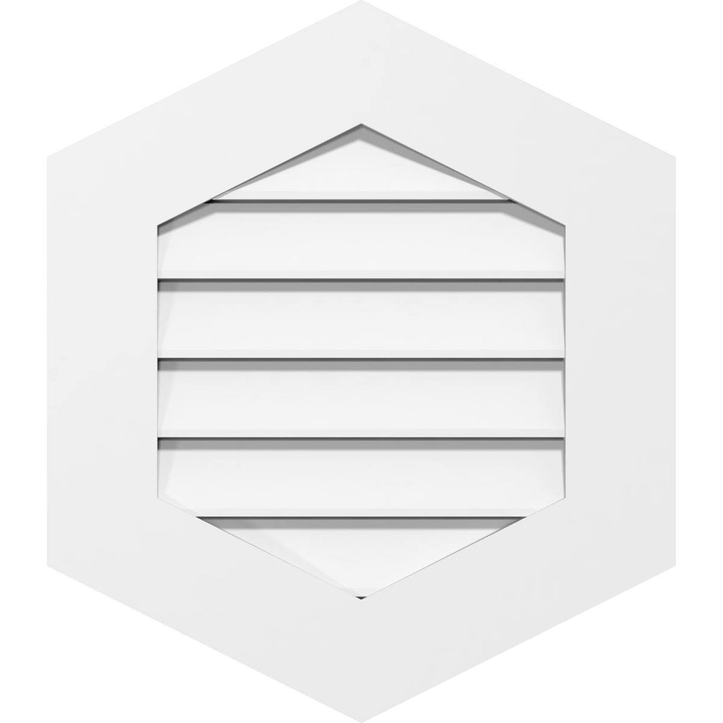 PVC Gable Vent Z574668