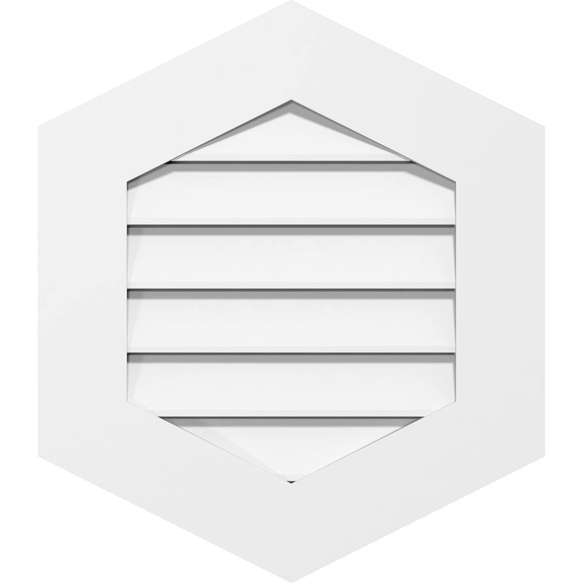 PVC Gable Vent Z574668