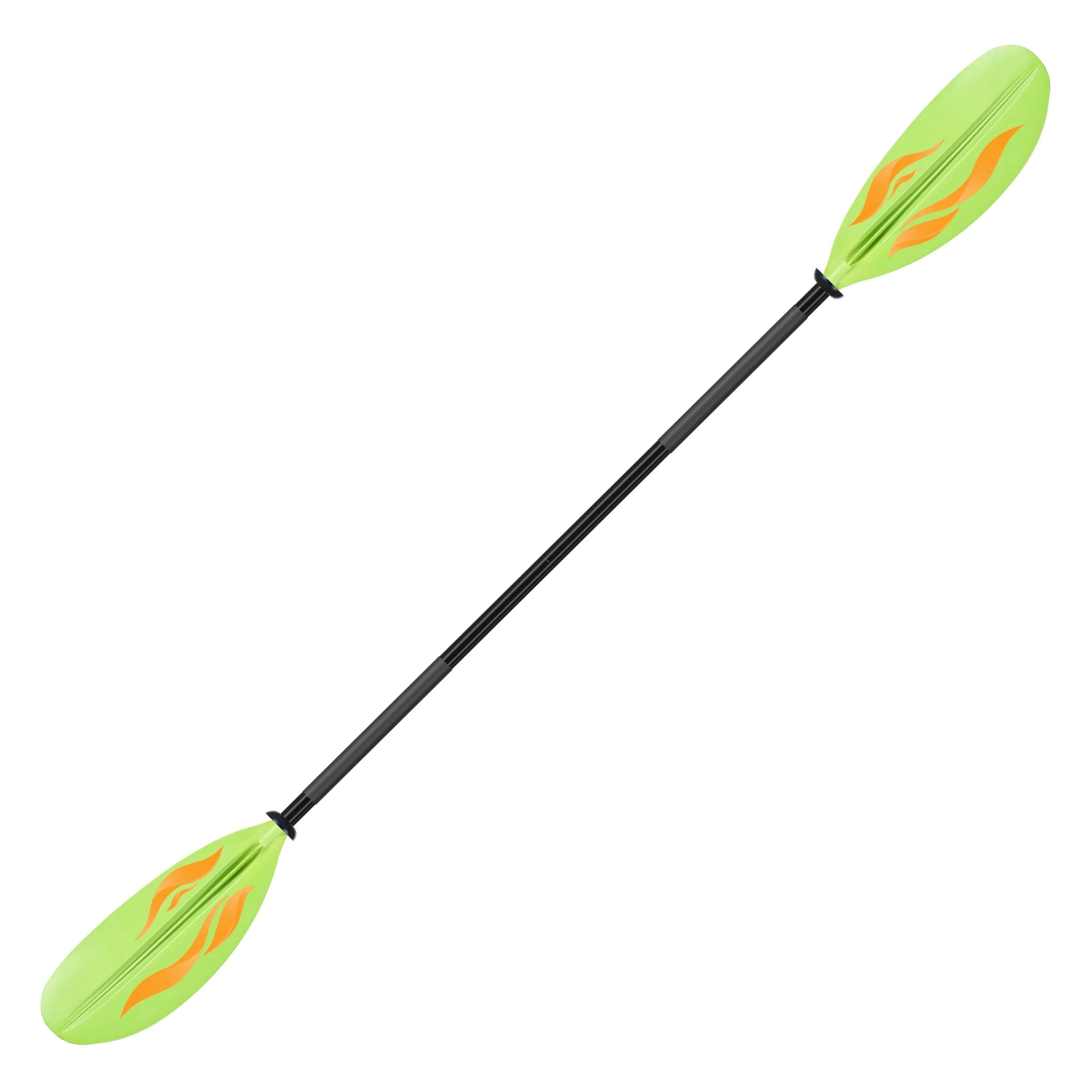 85" Green & Orange Kayak Paddle J2787