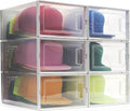 Hat Organizer Pack of 6 Transparent Hat Storage Box P72823