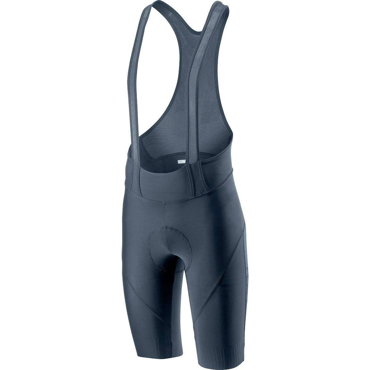 Dark Steel Blue Bibshort K7176