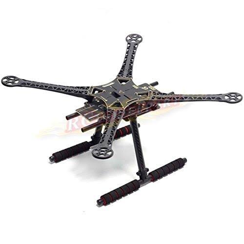 Quadcopter Fuselage Frame Kit PCB Version with Carbon Fiber Landing Gear Skid U498292