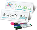 White Dry-Erase Name Tent Cards, 8.75 x 3, 10 Pack U74431