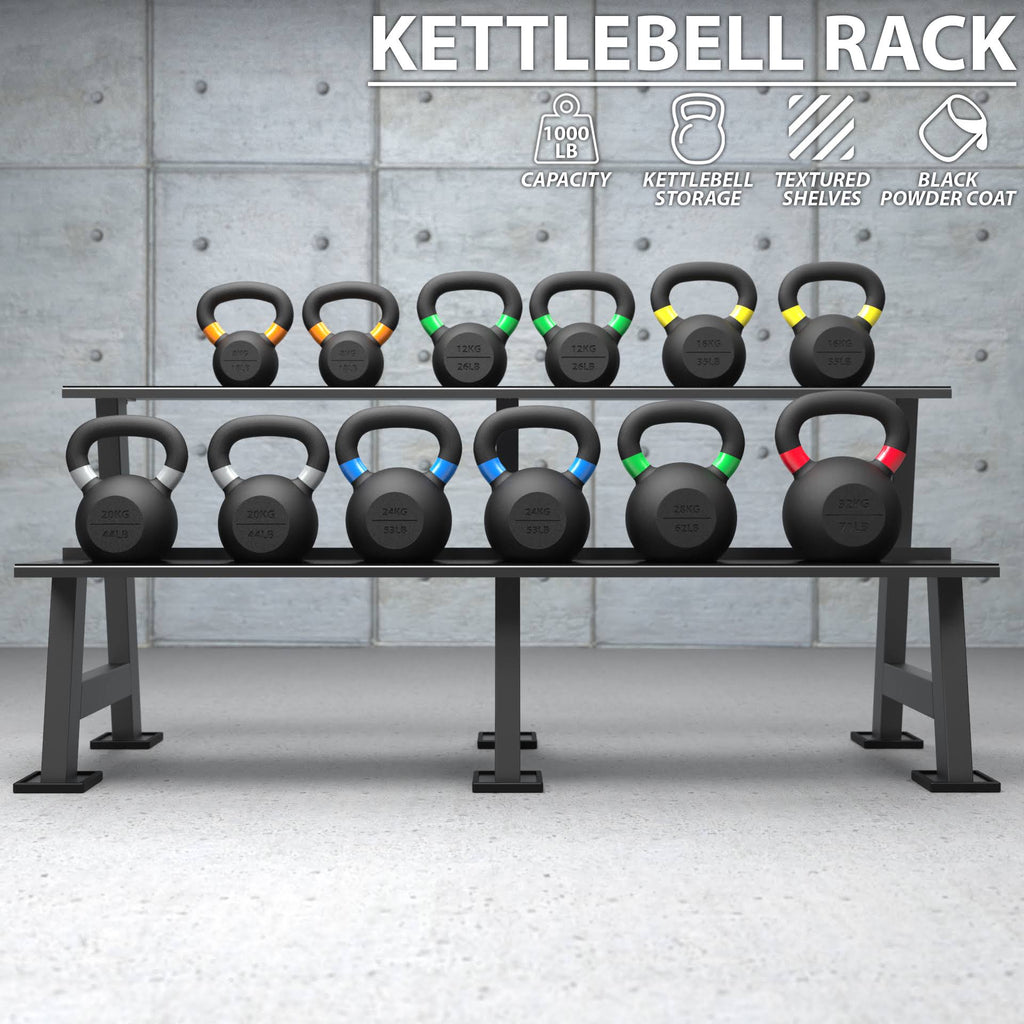 Black Kettlebell Rack W2561