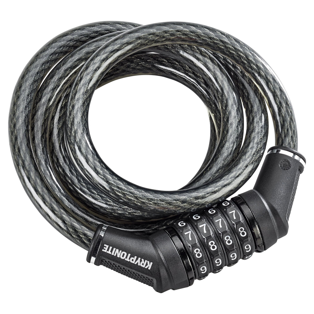(2 pack) Resettable 12mm Combo Cable Bicycle Lock M755333