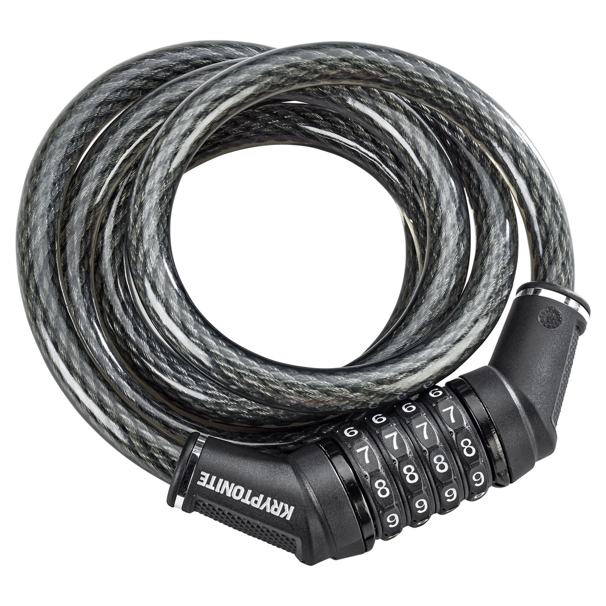 (2 pack) Resettable 12mm Combo Cable Bicycle Lock M755333