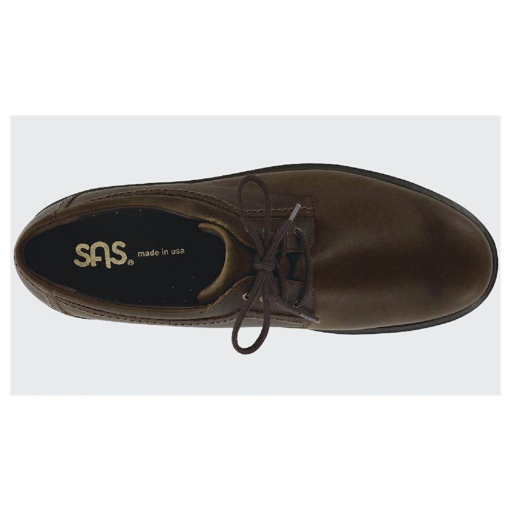 Men's Aden Bronx Brown 7.5 Double Wide Shoes M937