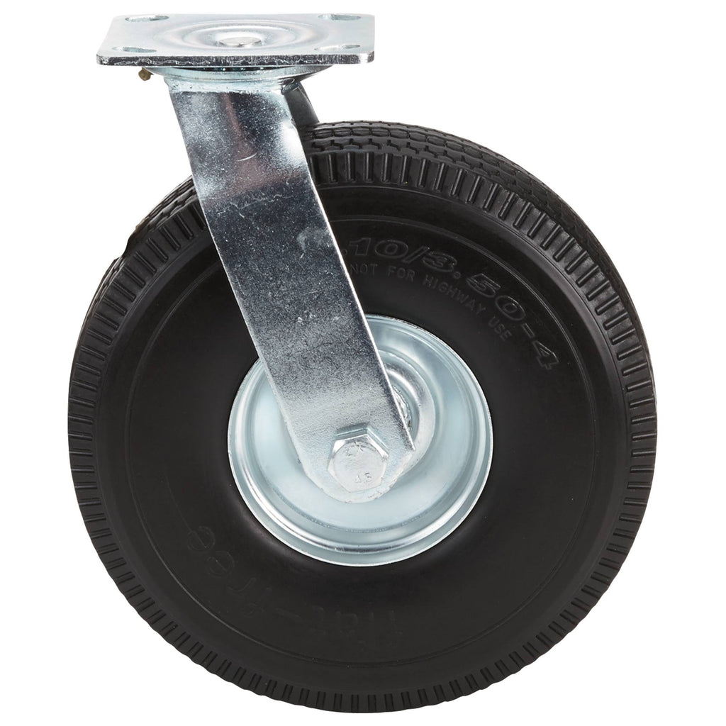 10in. Swivel Flat-Free Solid Polyurethane Caster O327236