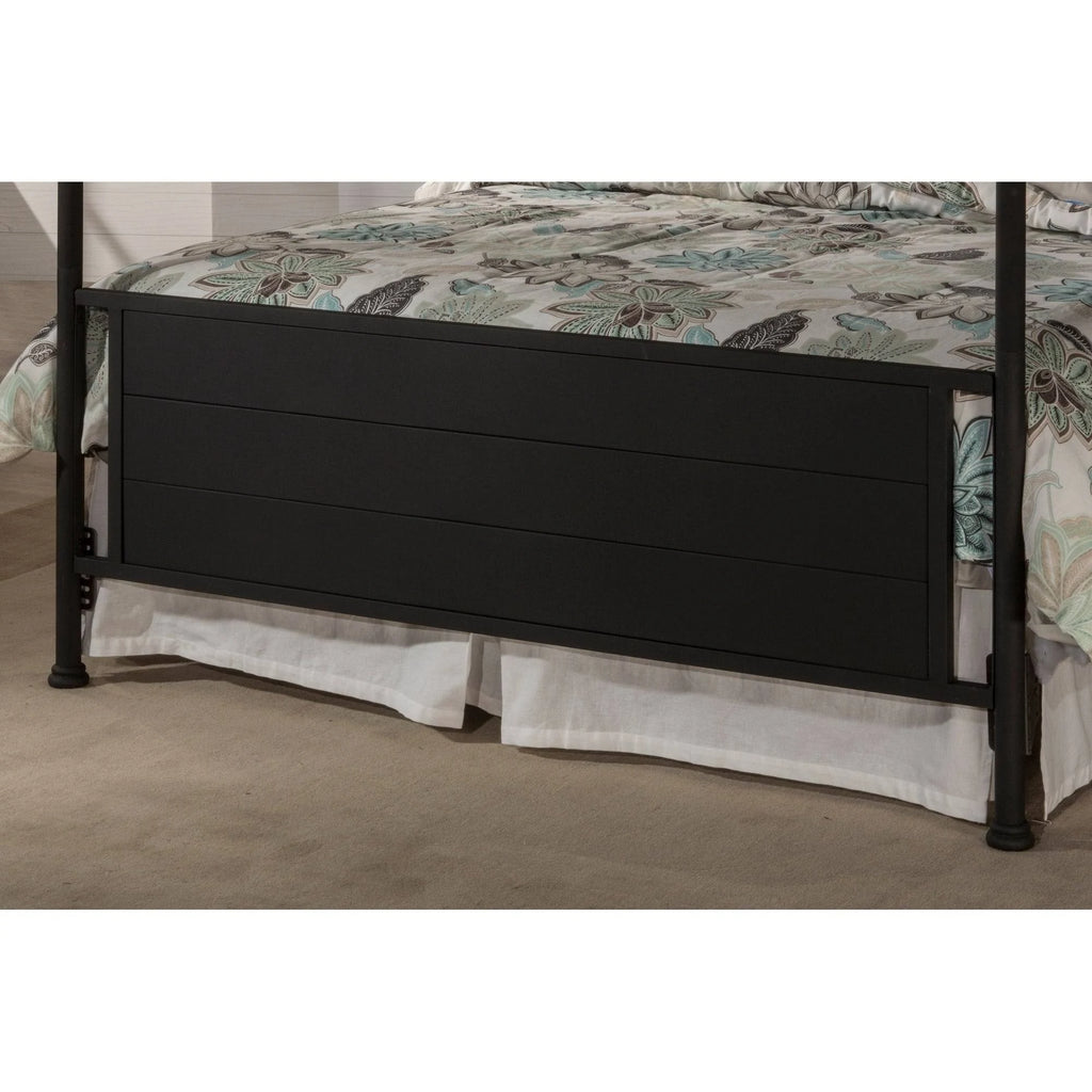 King Canopy Metal Bed X1079