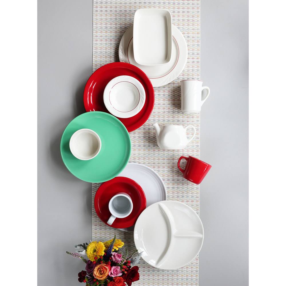 Vitrified China Plate Cayenne 7.25 in. I52375