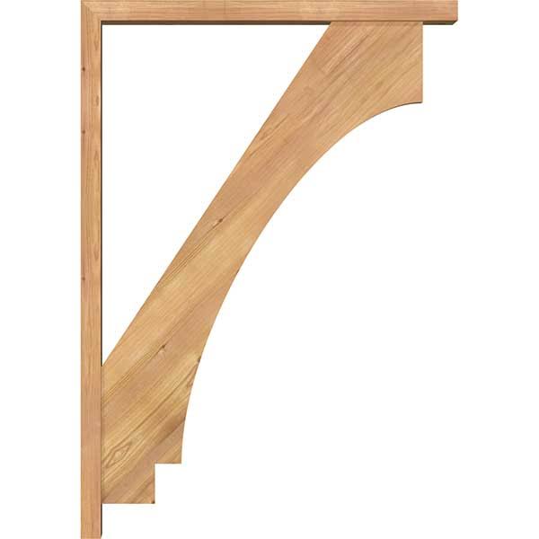 3 1/2x22W x 28x22D x 40x22H Imperial Block Smooth Bracket with Offset Brace U76721