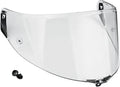 Scratch Resistant Shield with Tear Off Posts Race Clear C887