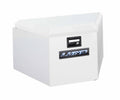 White Aluminum Trailer Tongue Storage Box K65977