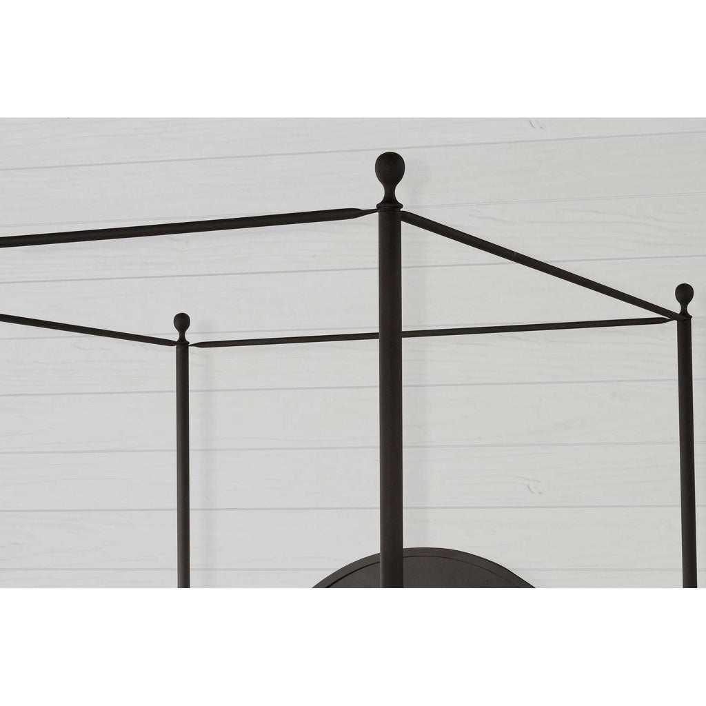 King Canopy Metal Bed X1079