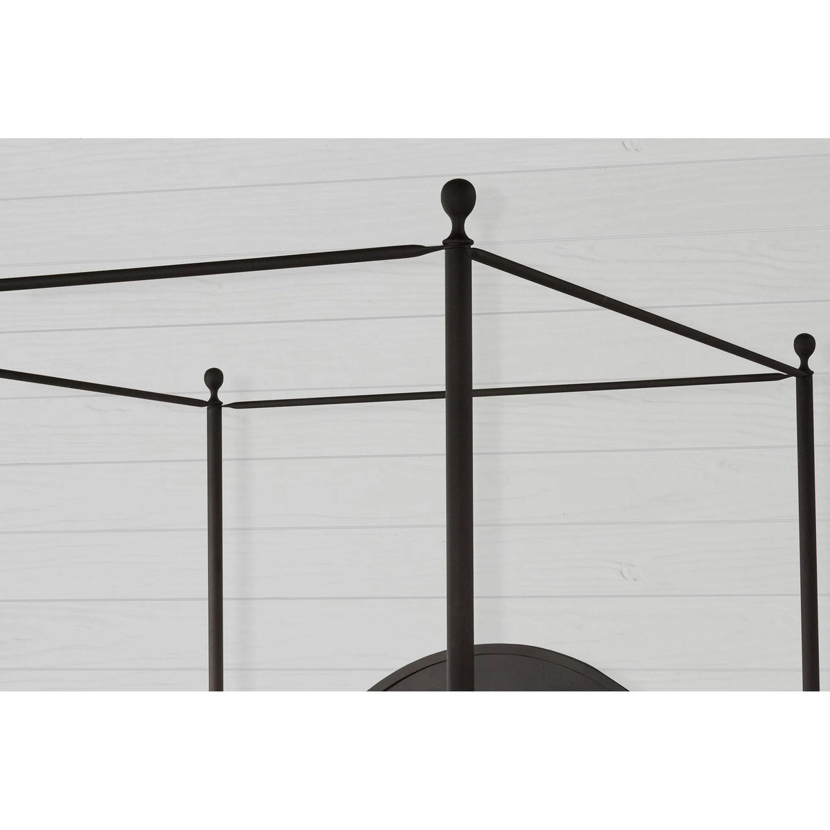 King Canopy Metal Bed X1079