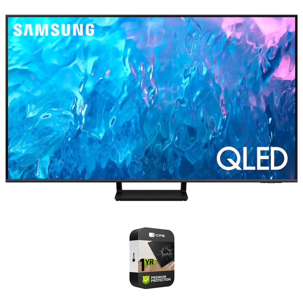 75 Inch QLED 4K Smart TV Bundle with 1 YR CPS Enhanced Protection Pack V98265