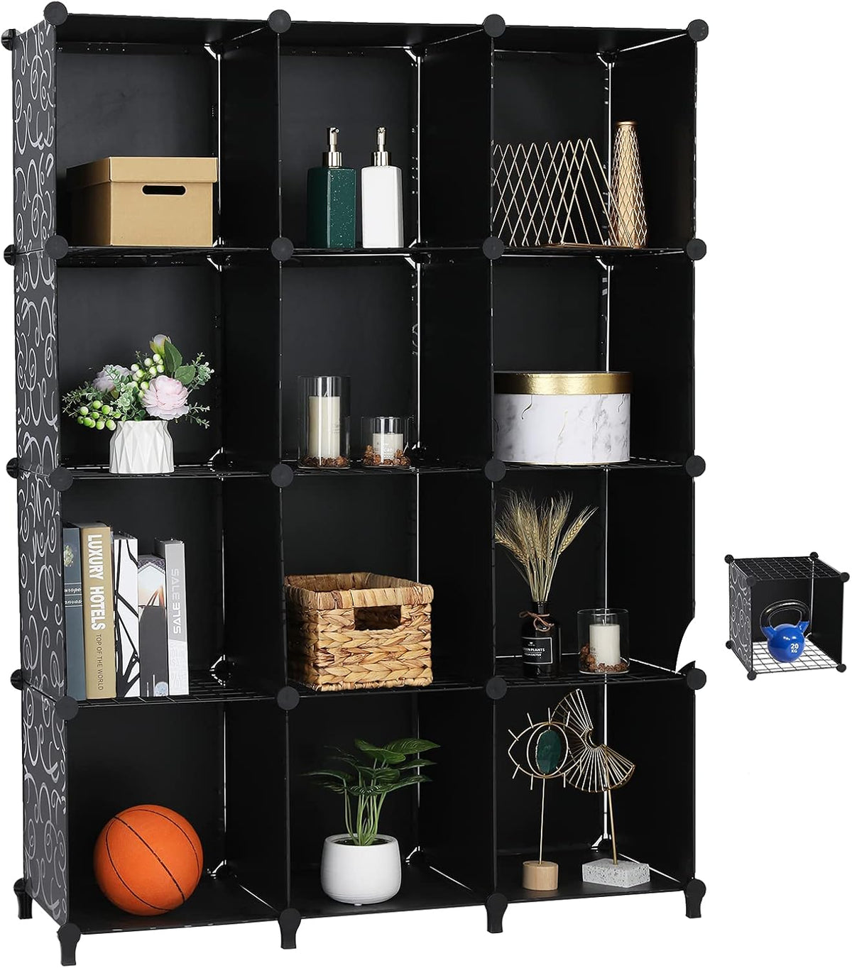 25 Cube Storage Organizer Shelves U5768