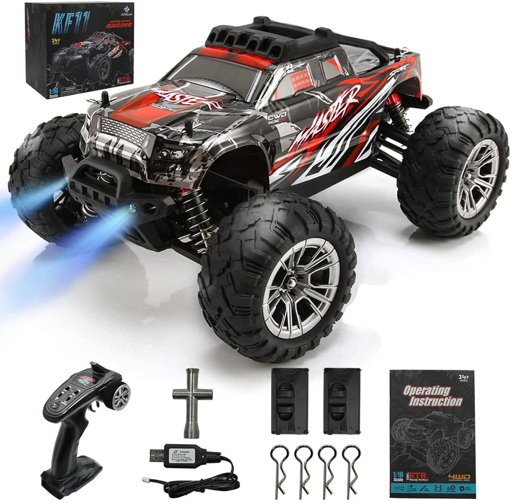 1:16 Scale 4WD High Speed RC Truck 30+ KMH Electric Toy Car (Red) R66091