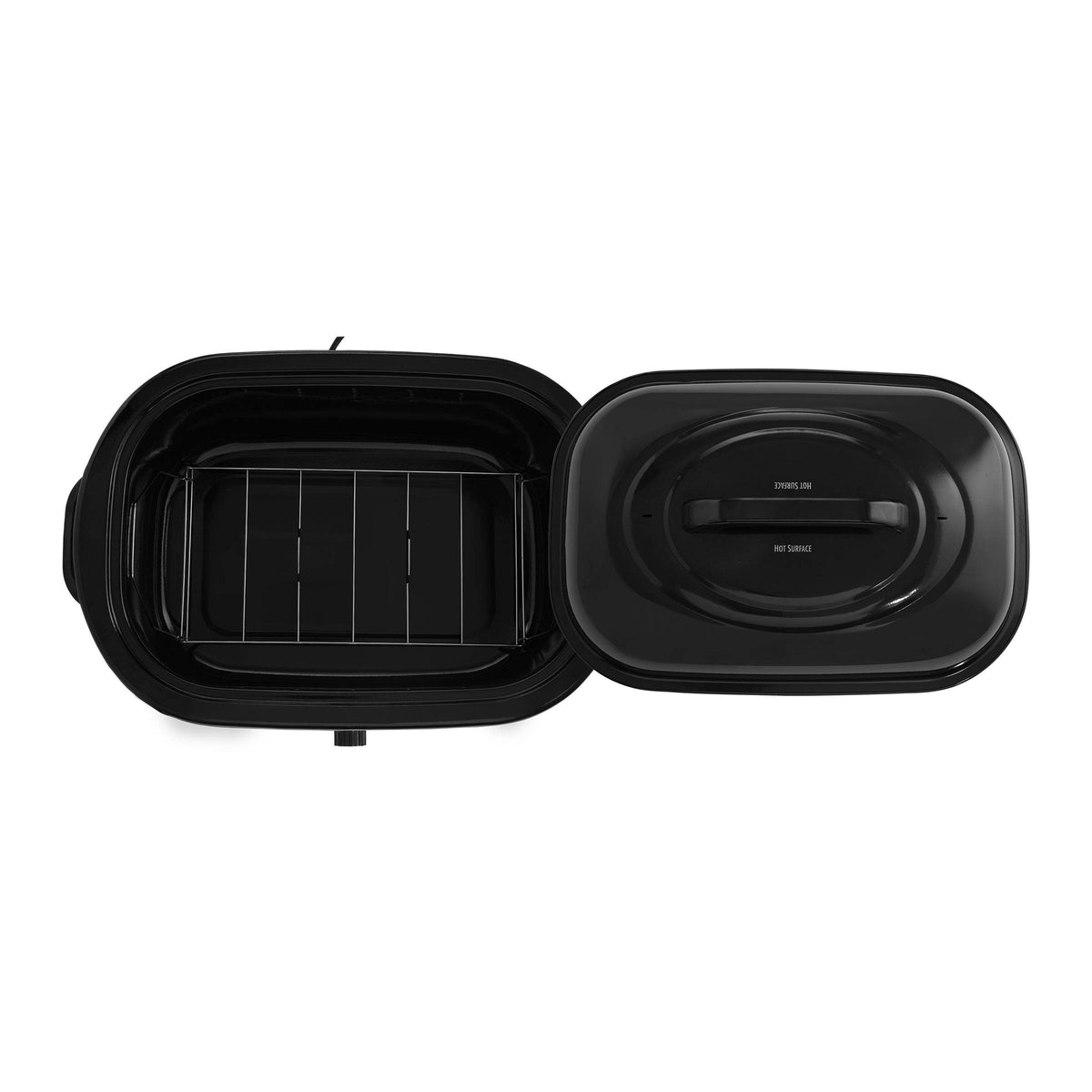 Black 18 qt Roaster C9372