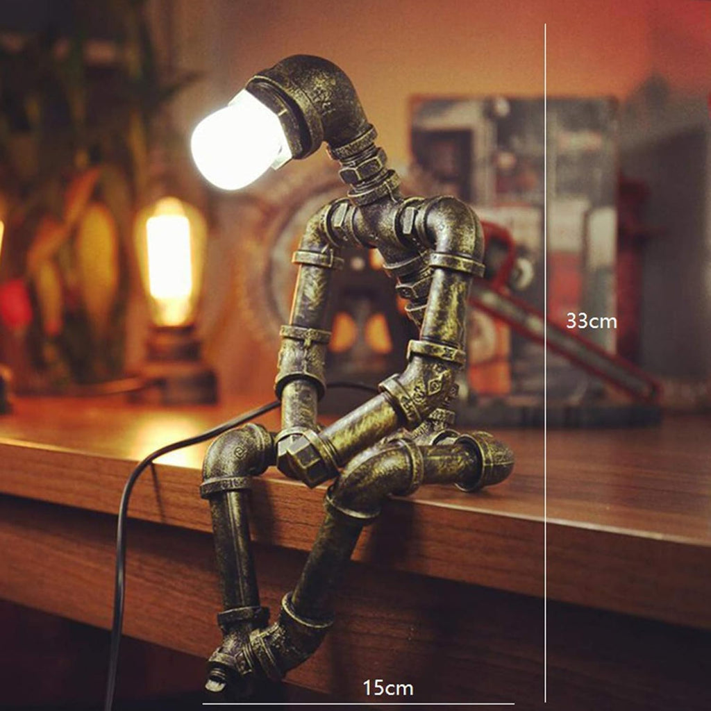 Iron Robot Table Lamp E9577