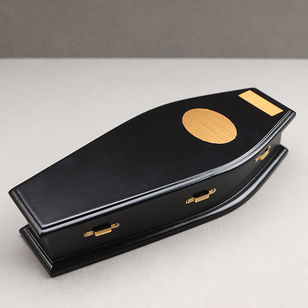 Wooden Dollhouse Coffins Model, 1/12 Scale G983