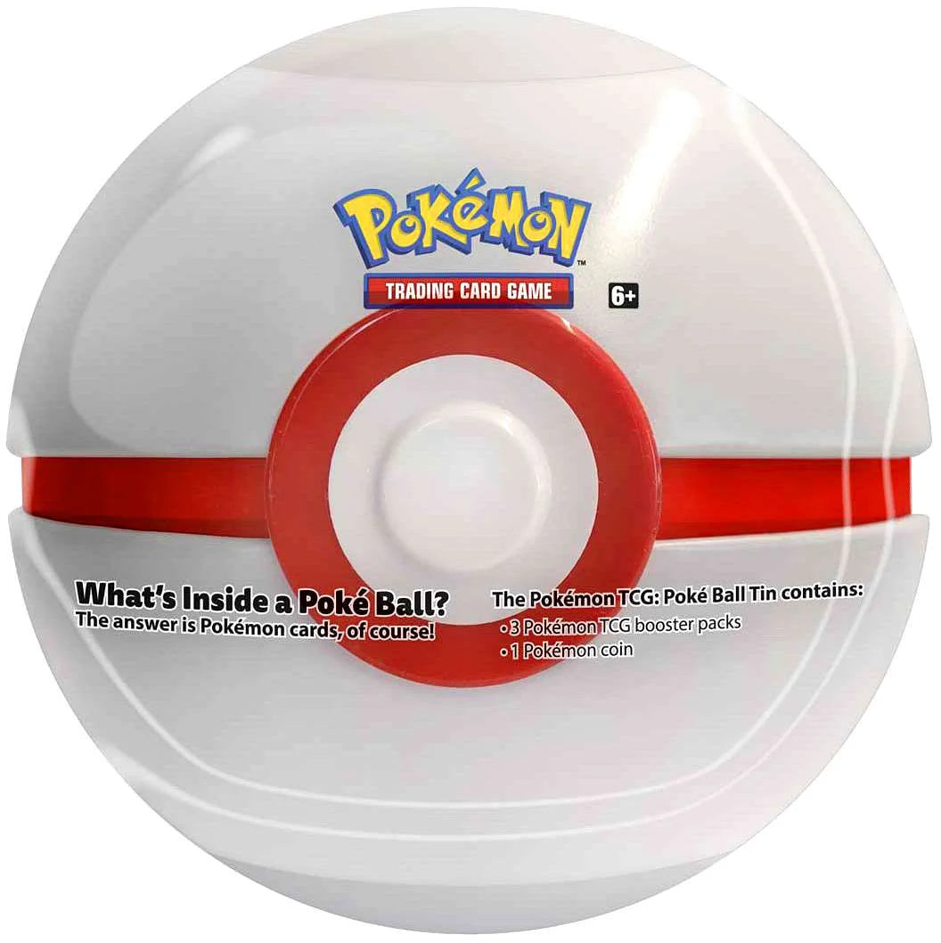 Pokeball Tin Set with 3 Booster Packs & Coin A444580