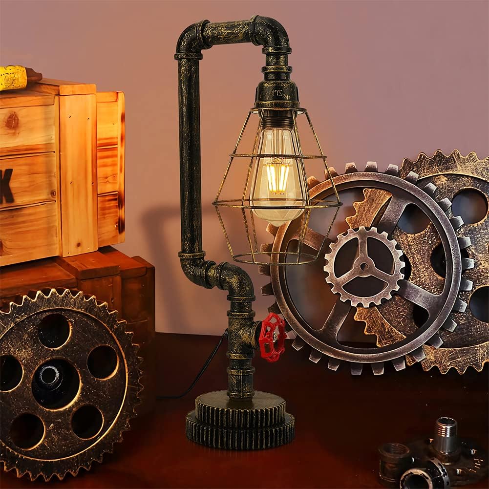 Vintage Industrial Desk Lamp M1256