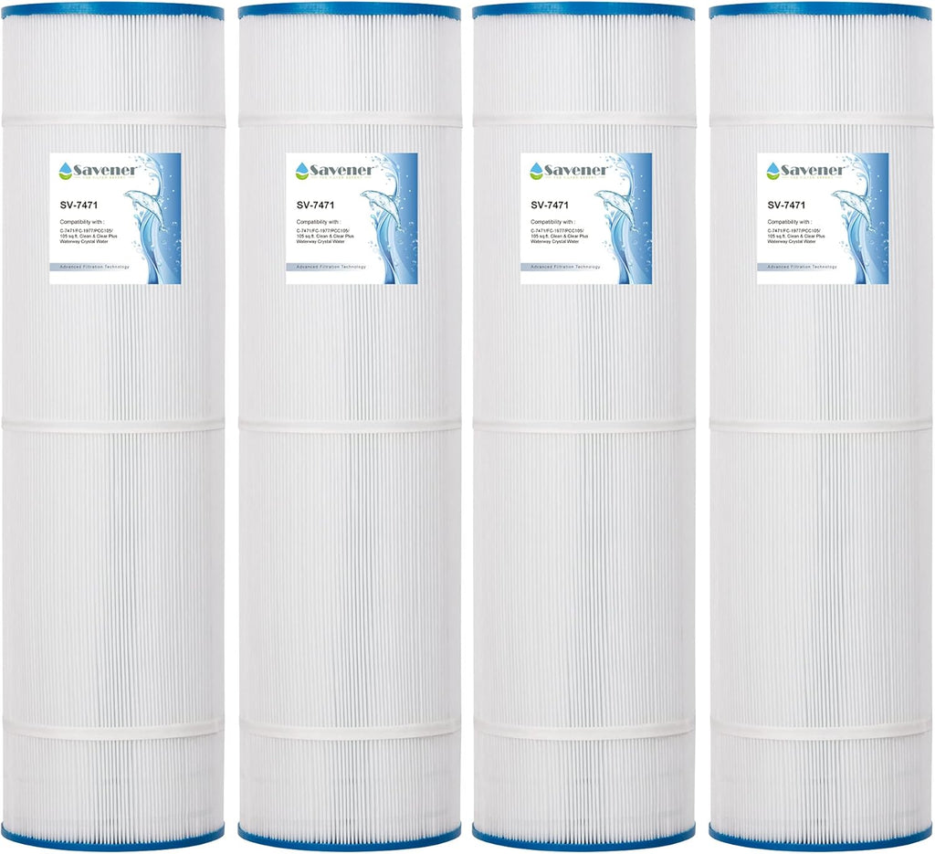 105Sq.ft Swimming Pool Replacement Filter Cartridge 4 Pack D58920